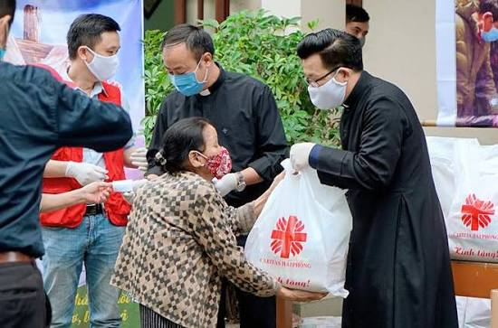 Bác ái xã hội, Công giáo, caritas