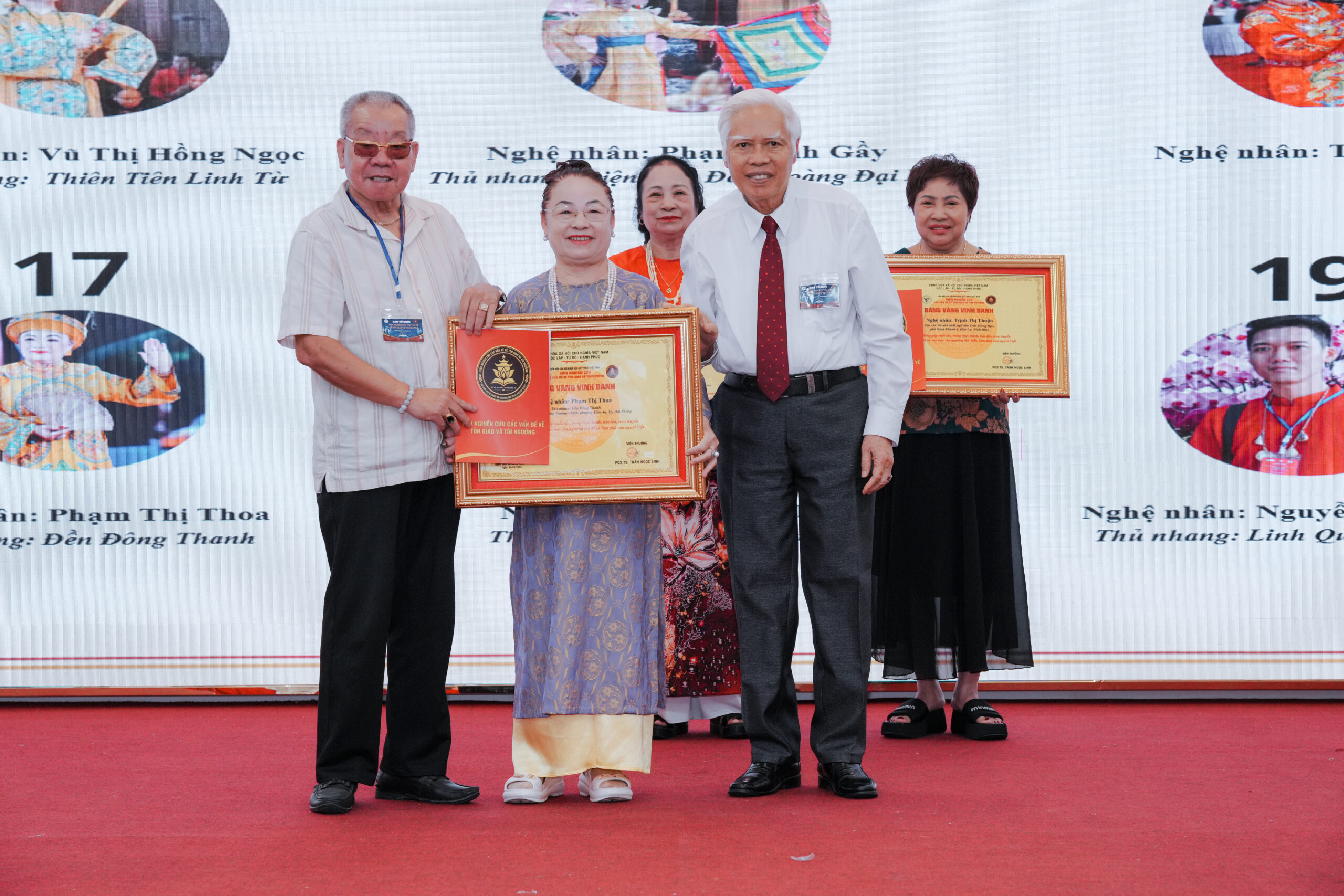 Hội đồng Khoa học Viện Nghiên cứu các vấn đề về Tôn giáo và Tín ngưỡng nhiệm kỳ 2026–2030, gồm các ông, bà có tên sau:1. GS.TS. Trương Quốc Bình – Nguyên Phó Cục trưởng Cục Di sản văn hóa, Bộ Văn hóa, Thể thao và Du lịch – Chủ tịch Hội đồng. 2. PGS.TS. Nguyễn Thanh Xuân – Giảng viên cao cấp Học viện Chính trị Quốc gia Hồ Chí Minh; nguyên Phó Trưởng Ban Tôn giáo Chính phủ – Phó Chủ tịch Hội đồng. 3. Đại tá, Nhà nghiên cứu Hà Huy Thắng – Phó Viện trưởng Thường trực Viện Nghiên cứu các vấn đề về Tôn giáo và Tín ngưỡng – Ủy viên 4. PGS.TS. Phạm Ngọc Trung – Nguyên Trưởng khoa Văn hóa và Phát triển, Học viện Báo chí và Tuyên truyền – Ủy viên. 5. PGS.TS. Đỗ Lan Hiền – Nguyên Viện trưởng Viện Tôn giáo và Tín ngưỡng, Học viện Chính trị Quốc gia Hồ Chí Minh – Ủy viên. 6. TS. Phạm Tiến Dũng – Giảng viên Viện Trần Nhân Tông, Đại học Quốc gia Hà Nội; nguyên Trưởng Ban Tôn giáo Hà Nội – Ủy viên. 7. TS. Giáo dục, TS. Phật học Nguyễn Đức Hiển – Ủy viên. 8. TS. Phạm Văn Khiển – Phó Viện trưởng Viện Nghiên cứu các vấn đề về Tôn giáo và Tín ngưỡng – Ủy viên. 9. Thạc sĩ Hoàng Kim Đức – Chánh Văn phòng Viện Nghiên cứu các vấn đề về Tôn giáo và Tín ngưỡng – Ủy viên Thường trực, Thư ký Hội đồng.
